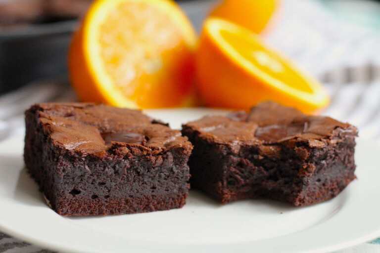 Orange Chocolate Brownies