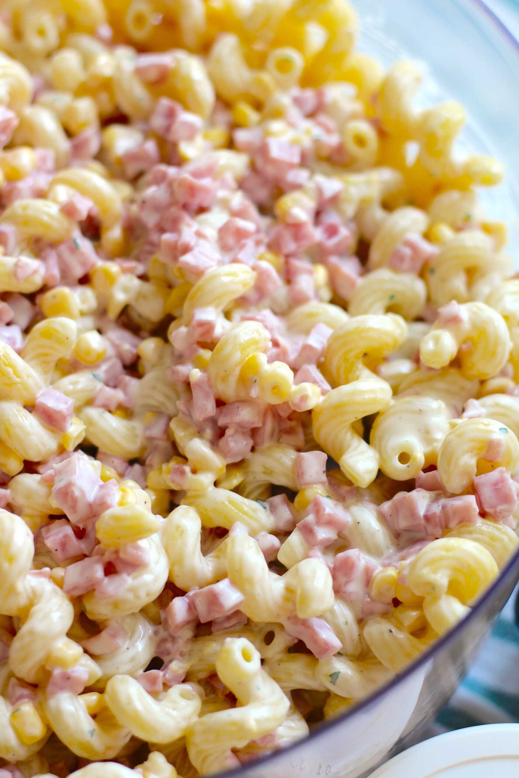 Ham Pasta Salad 3-min