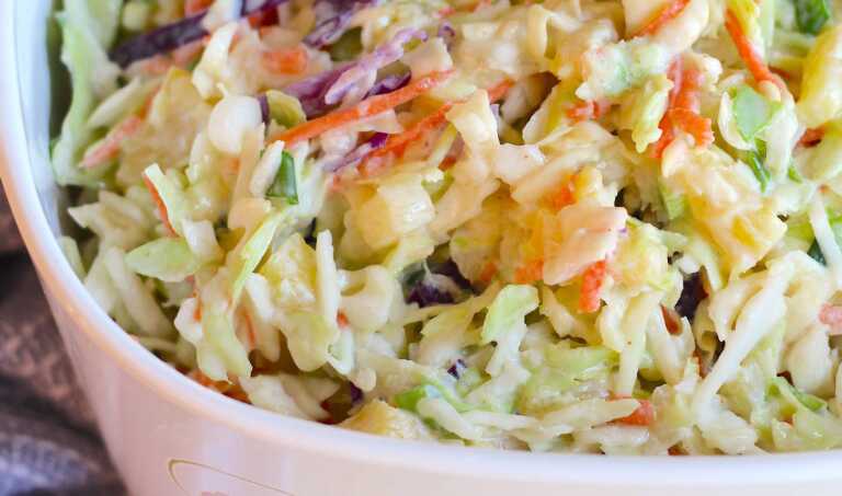 Hawaiian Coleslaw