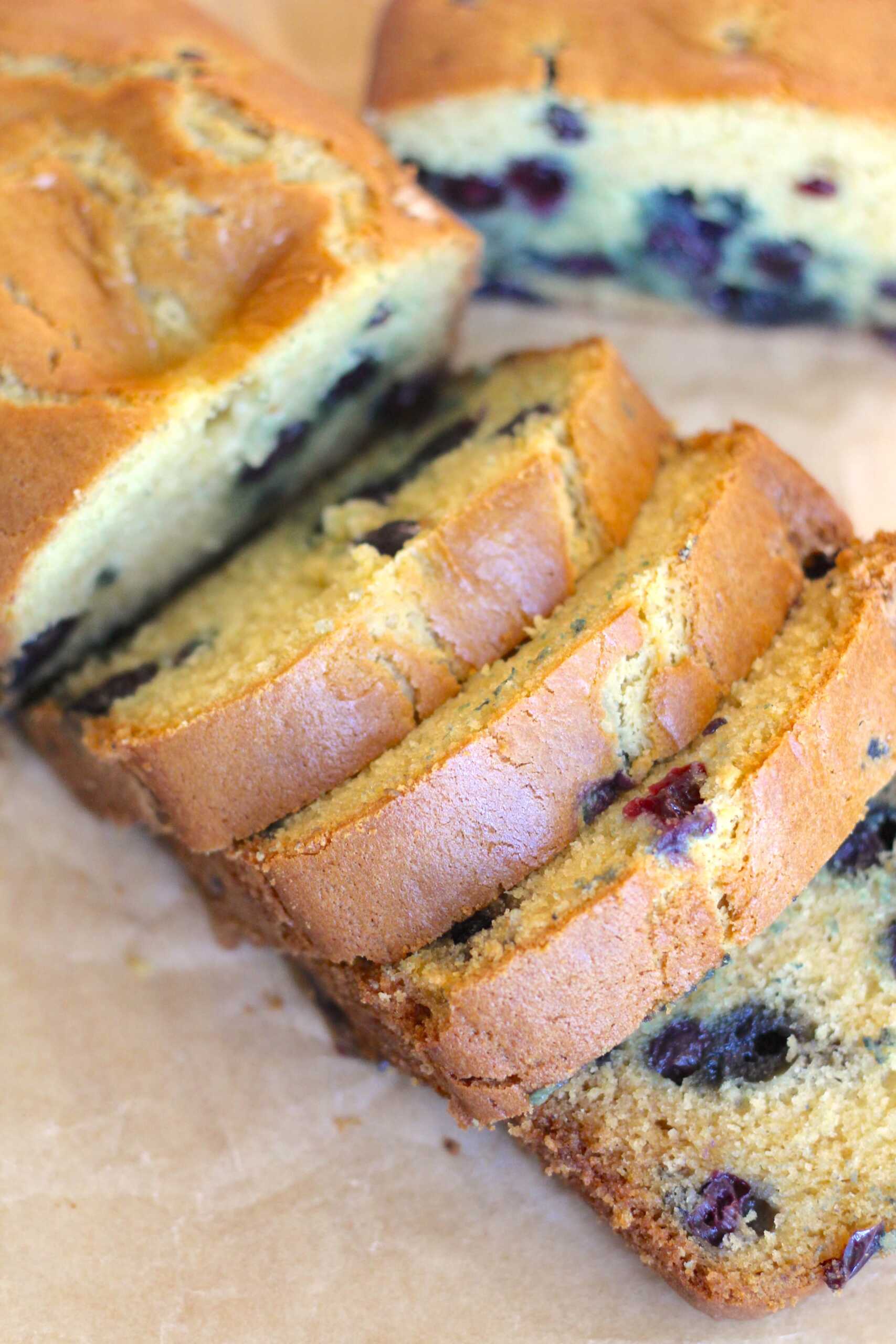 Blueberry Muffin Bread 8-min