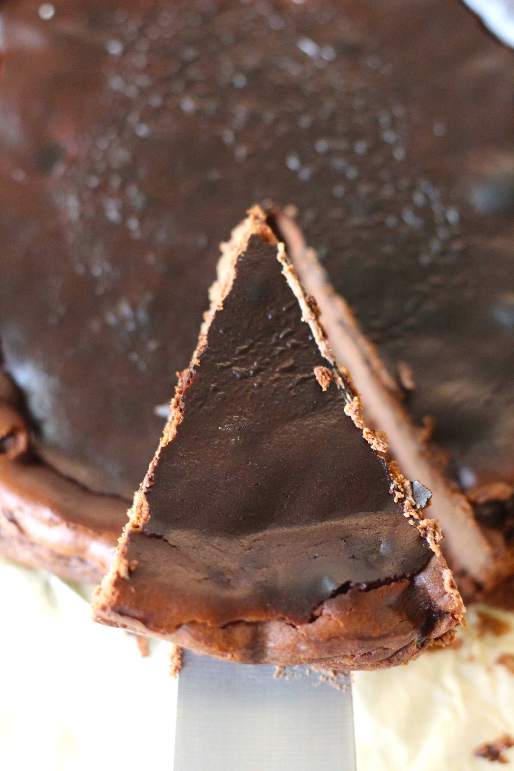 chocolate Basque Cheesecake 5-min