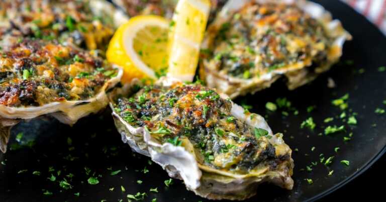 Oysters Rockefeller