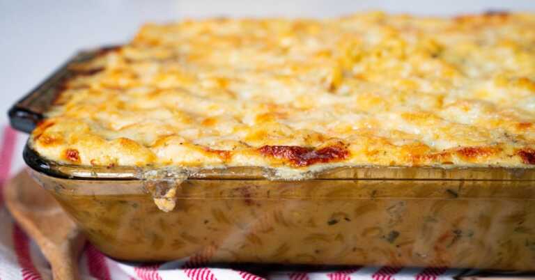 Bobby Flay’s Macaroni and Cheese Carbonara
