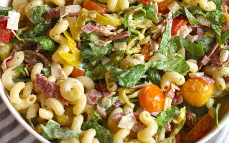 Italian Grinder Pasta Salad