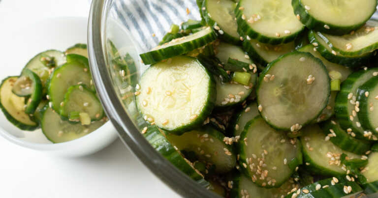 Marinated Cucumbers