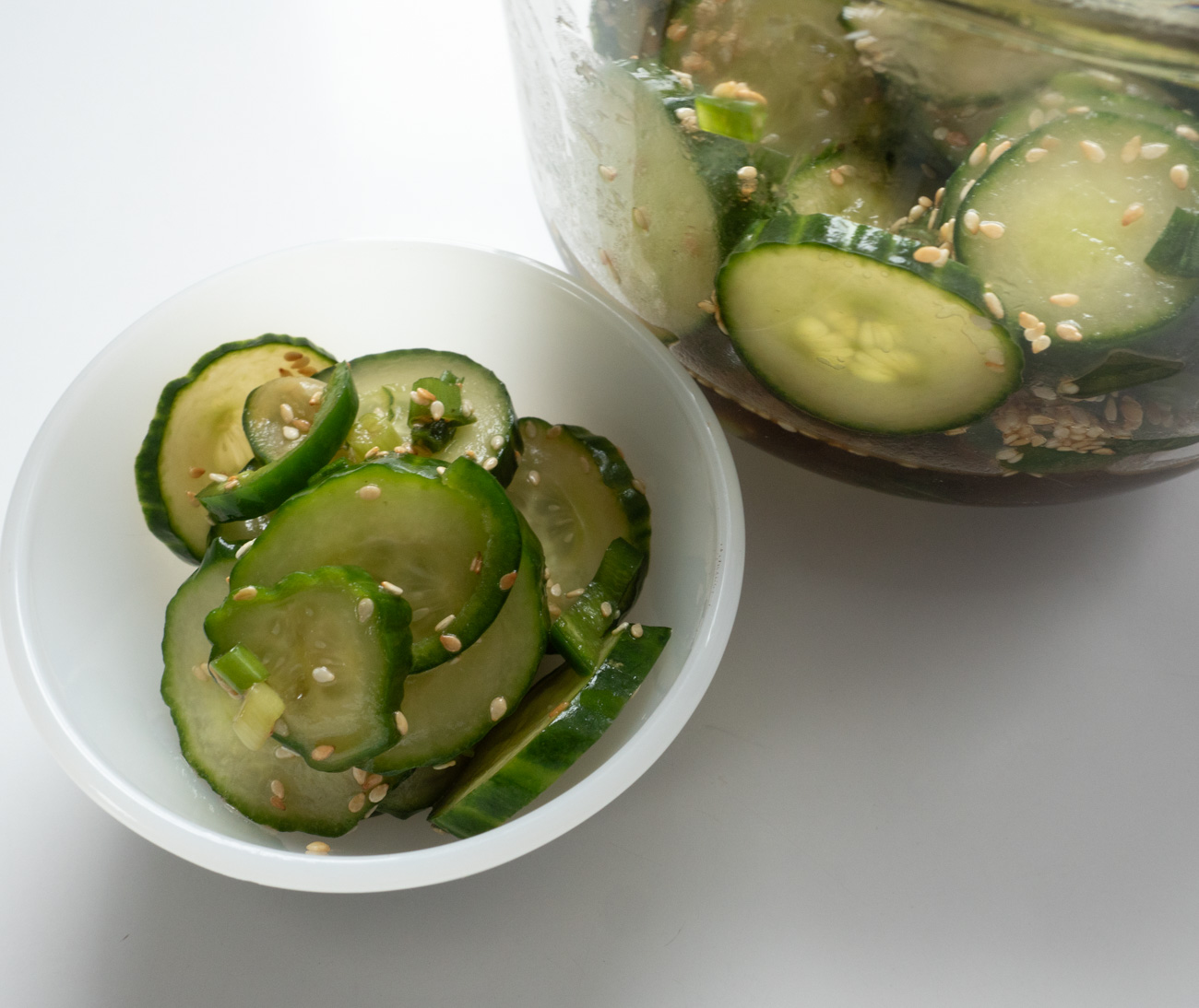 Marinated Cucumbers