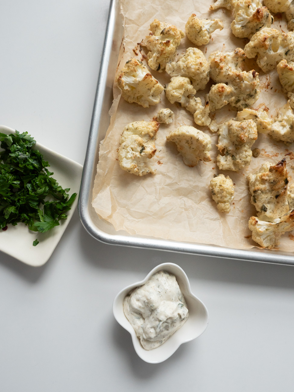 Roasted Ranch Cauliflower | 12 Tomatoes