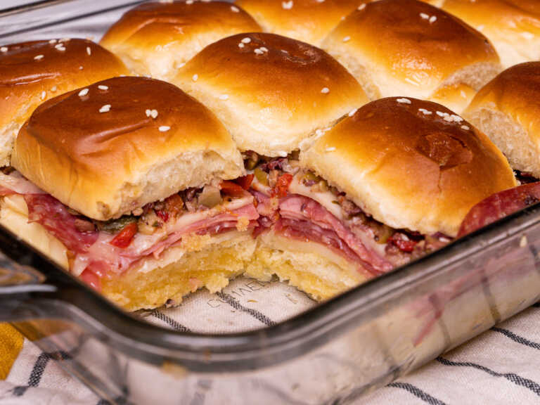 Muffuletta Sliders
