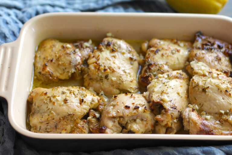 Baked Greek Lemon Chicken
