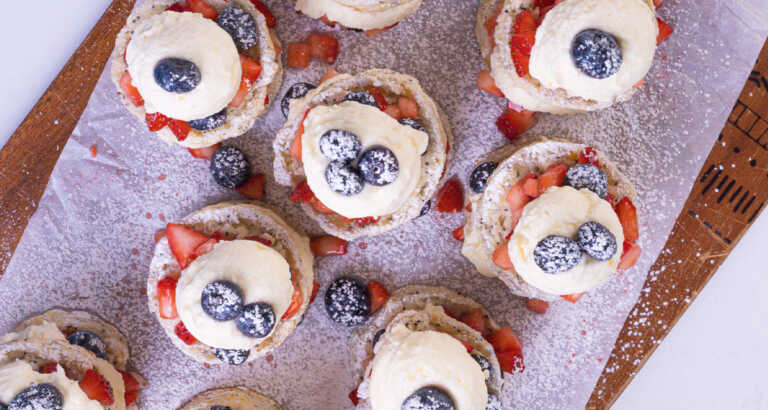 Red White & Berry Shortcakes