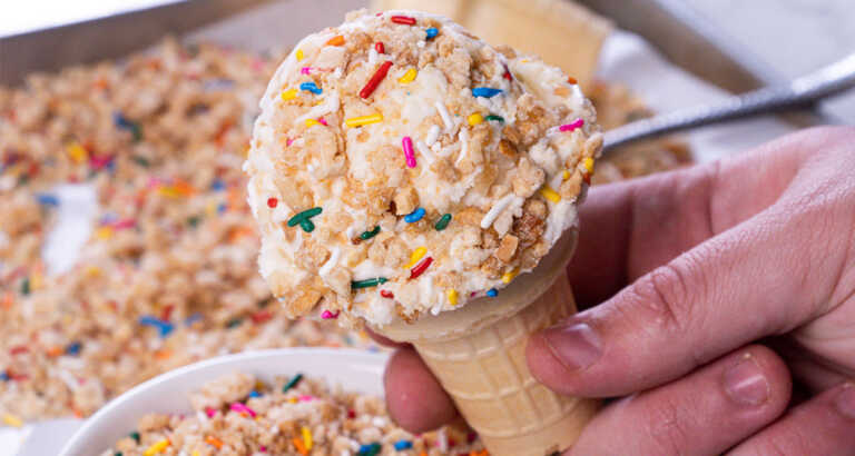 Copycat Dairy Queen Crunch Cone