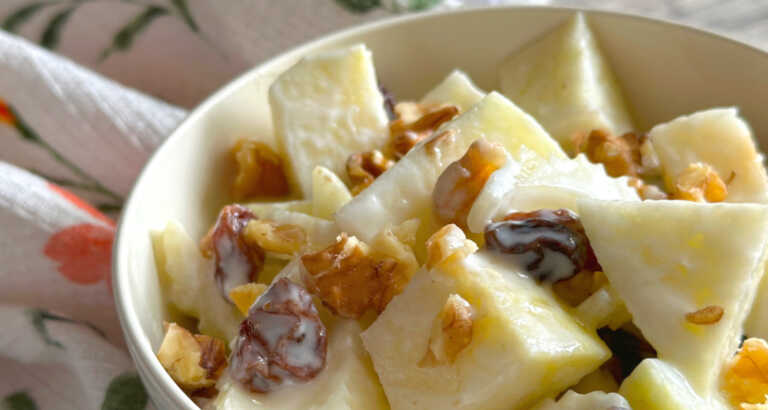 Creamy Crunchy Apple Salad