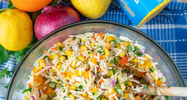 Rainbow Pasta Salad