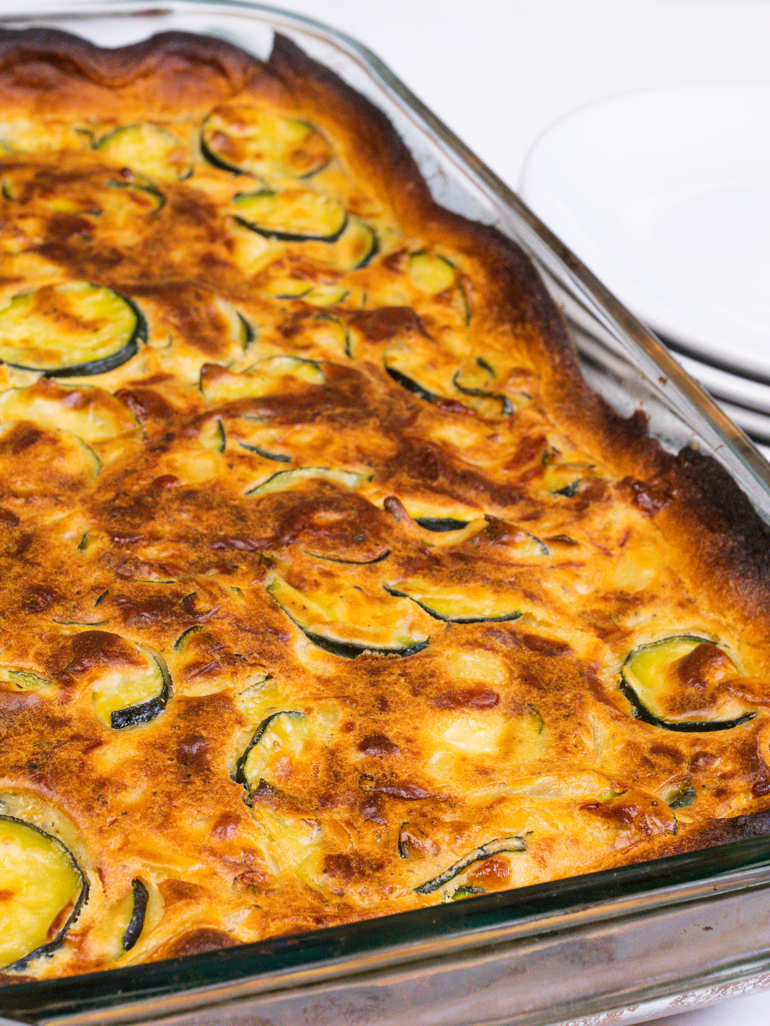 Cheesy Zucchini Crescent Pie | 12 Tomatoes