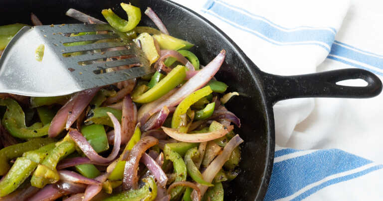 Copycat Chipotle Fajita Veggies