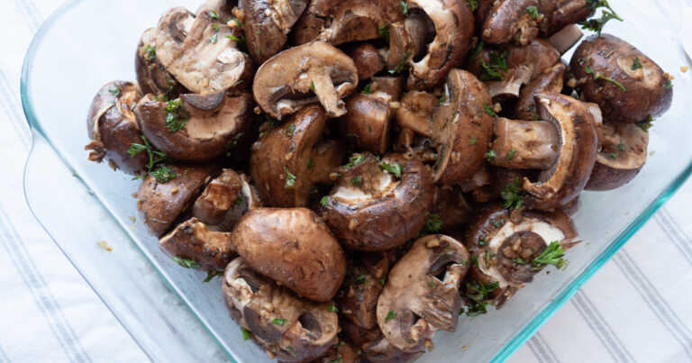 Seasoned Mushroom Salad