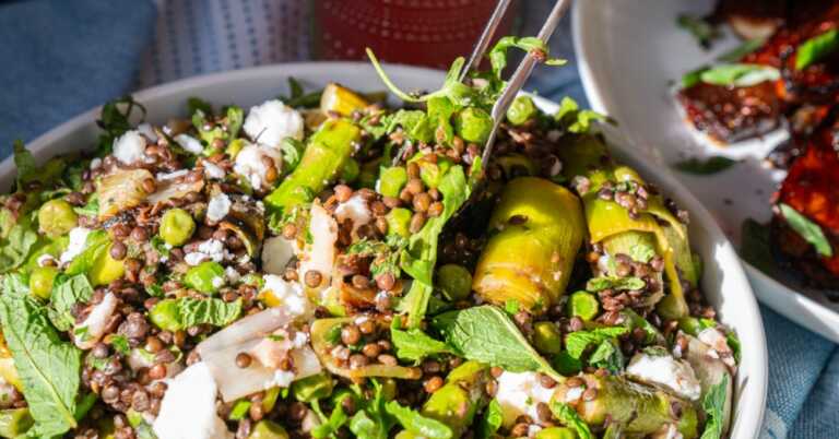 Spring Lentil Salad