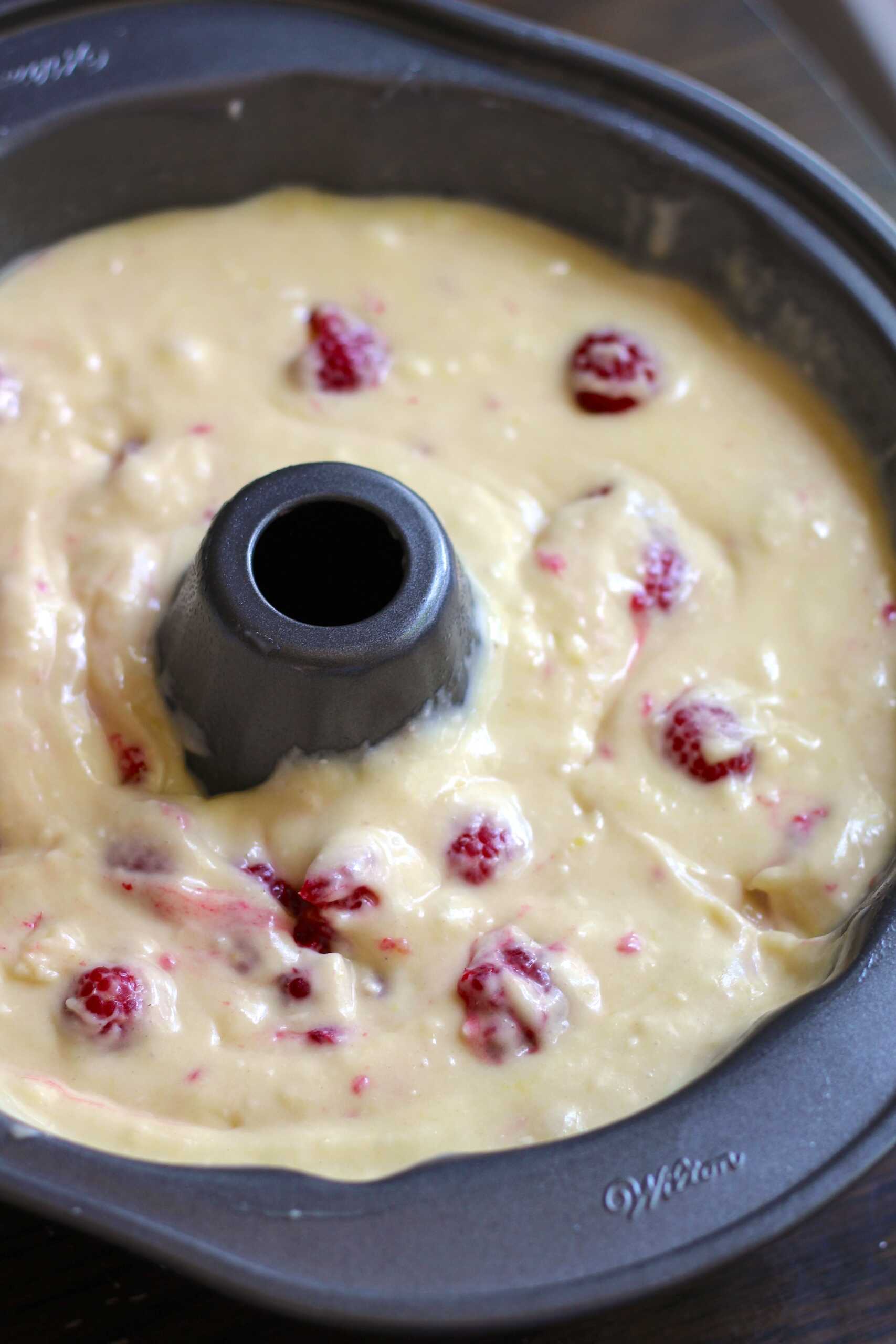 Lemon Raspberry Bundt Cake 3-min