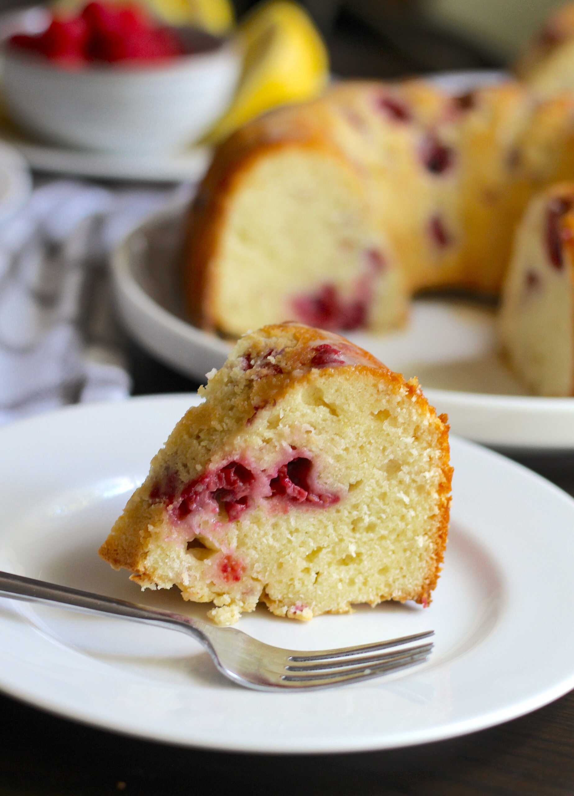 Lemon Raspberry Bundt Cake | 12 Tomatoes