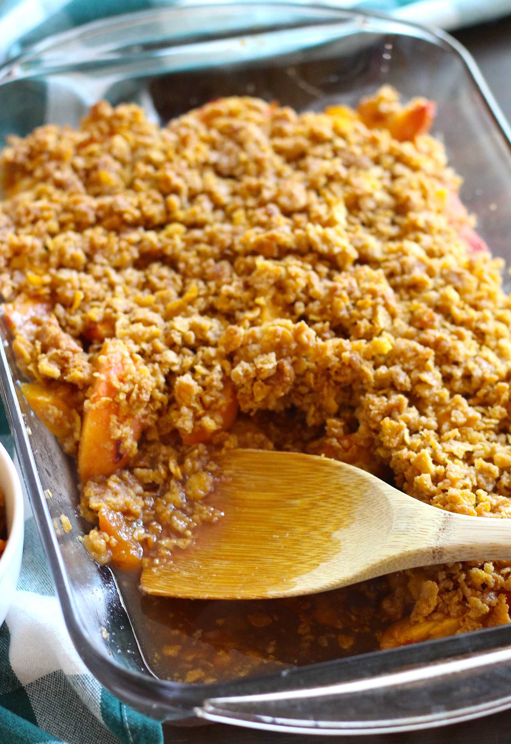 Peach Cornflake Cobbler 6-min