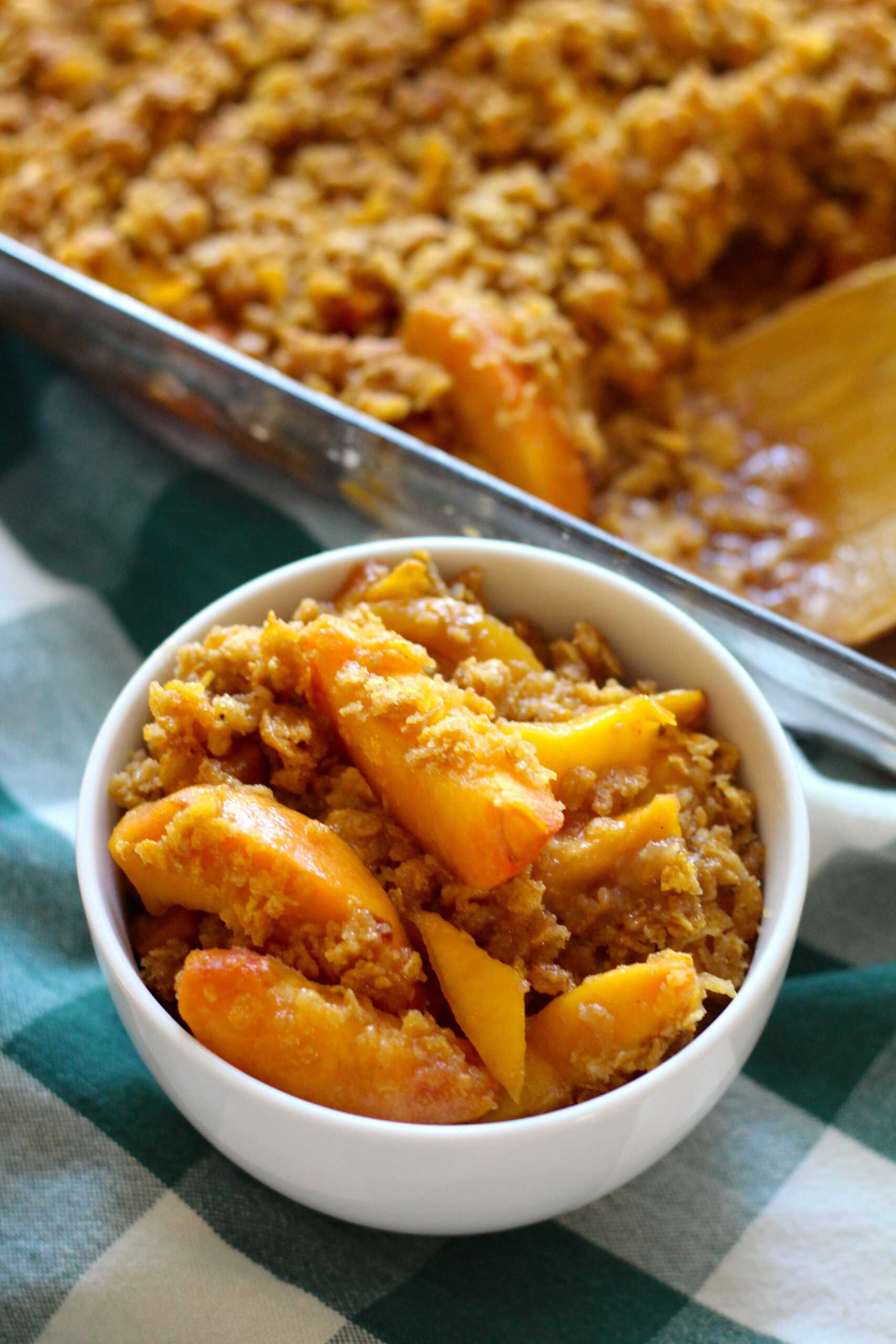 Peach Cornflake Cobbler 7-min