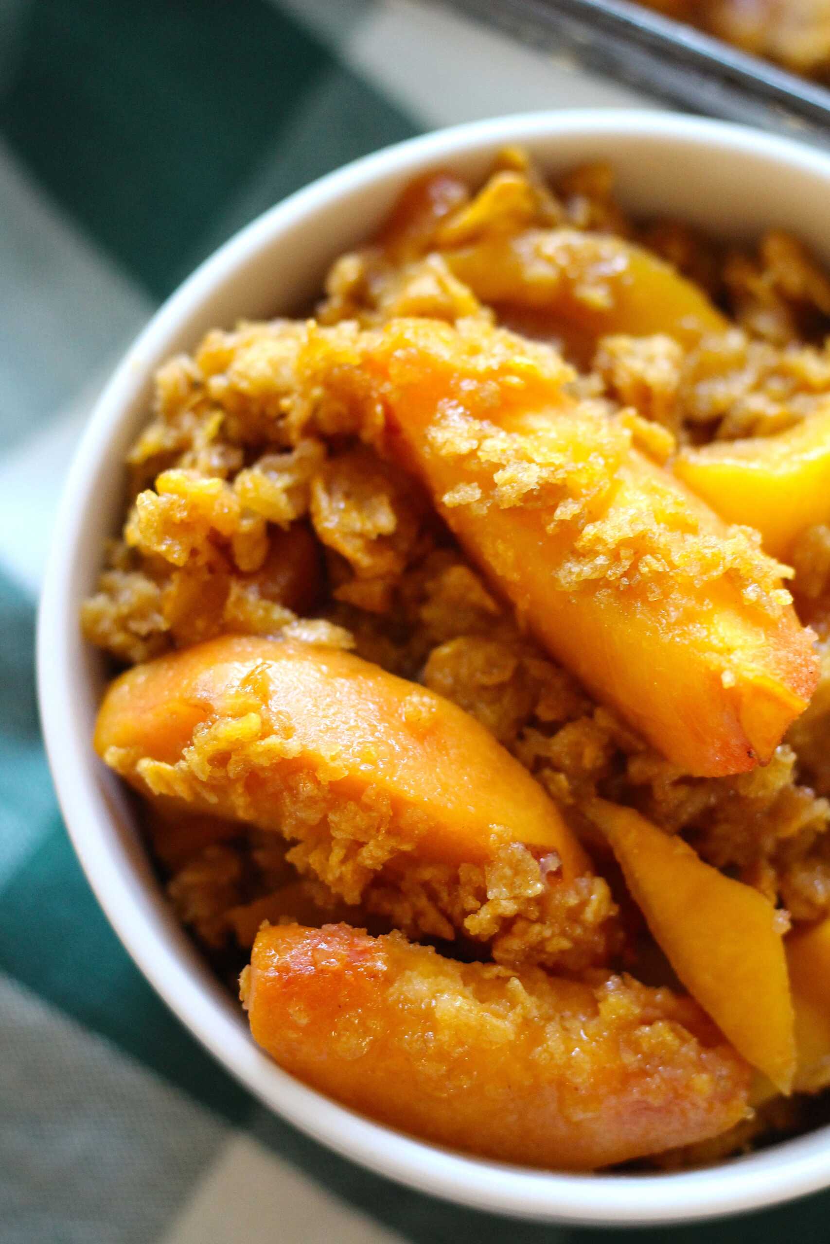 Peach Cornflake Cobbler 8-min