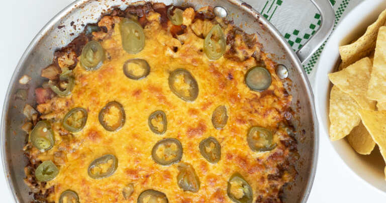 Tex-Mex Beef Cauliflower Skillet