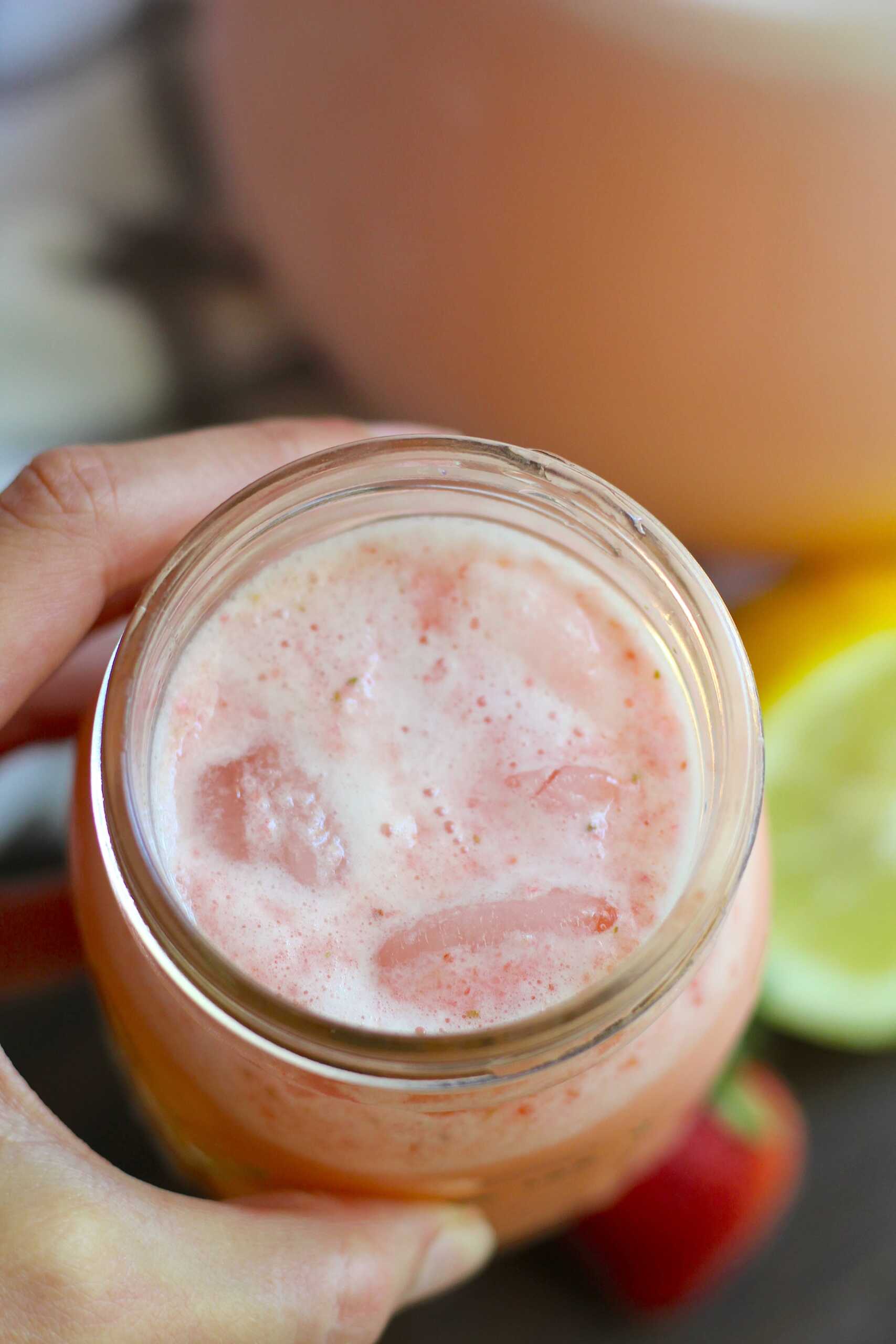 strawberries cream lemonade 7-min