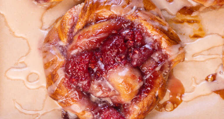 Raspberry Cream Cheese Danish