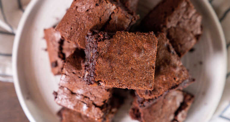 Alton Brown’s Cocoa Powder Brownies