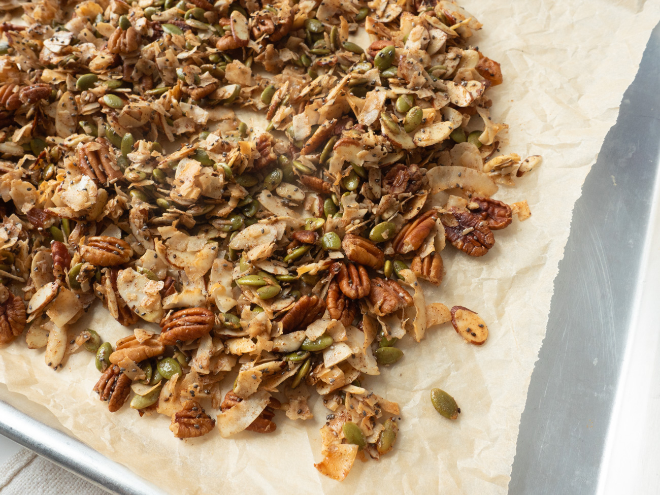 Grain-Free Maple Granola
