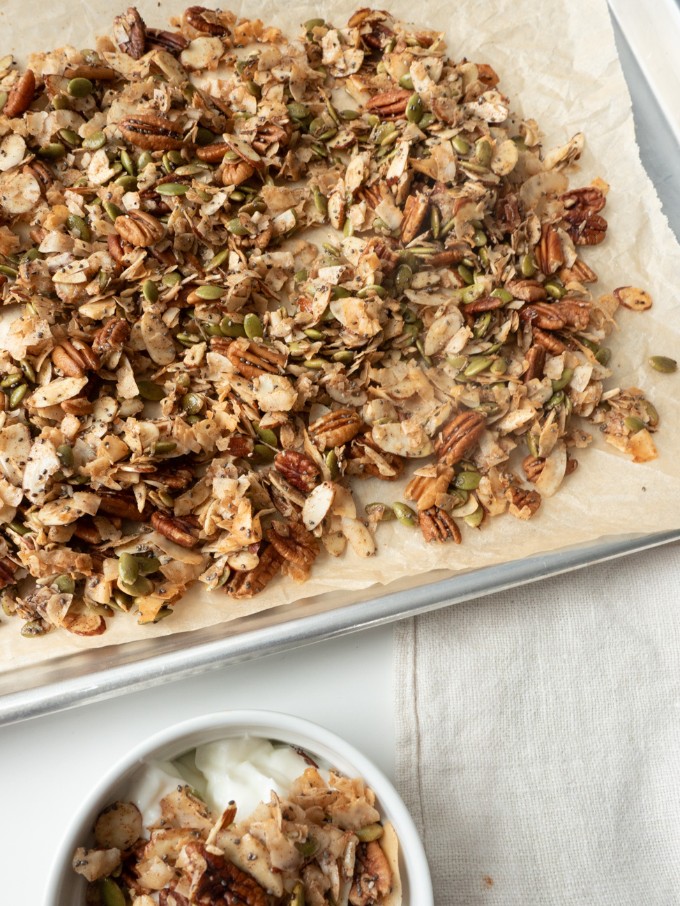 Grain-Free Maple Granola
