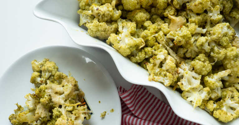 Pesto Cauliflower