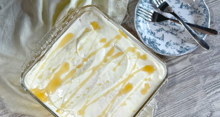 Creamed Corn Snacking Cake