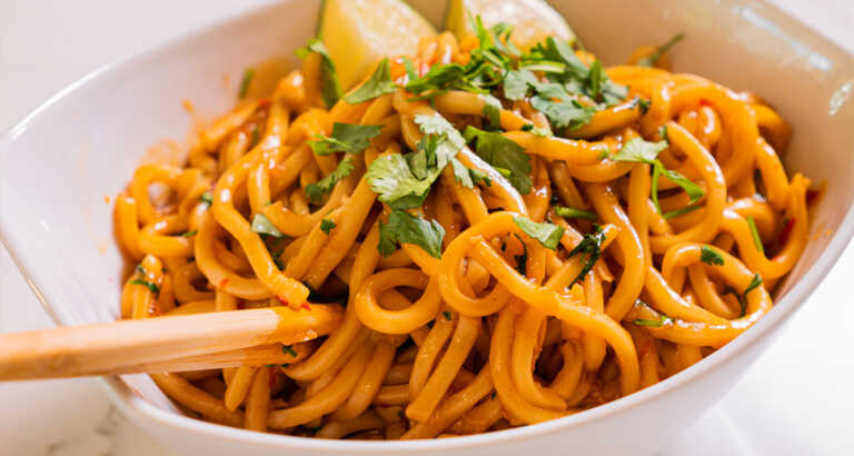 Chili Lime Garlic Noodles