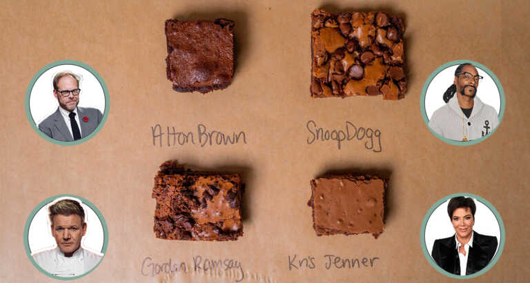 We Tried Four Celebrity Brownie Recipes To Find The Best One