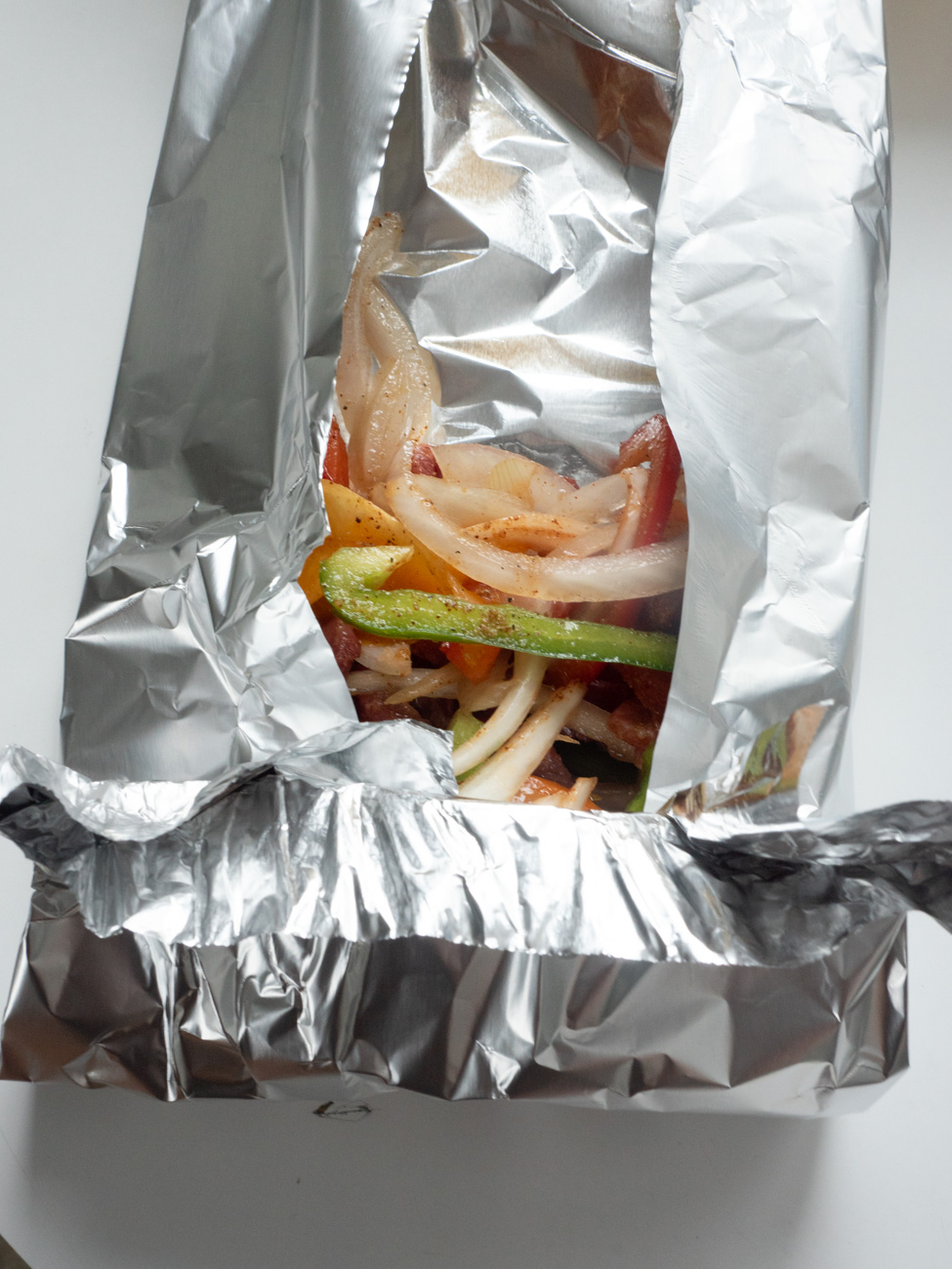 Steak Fajita Foil Packs