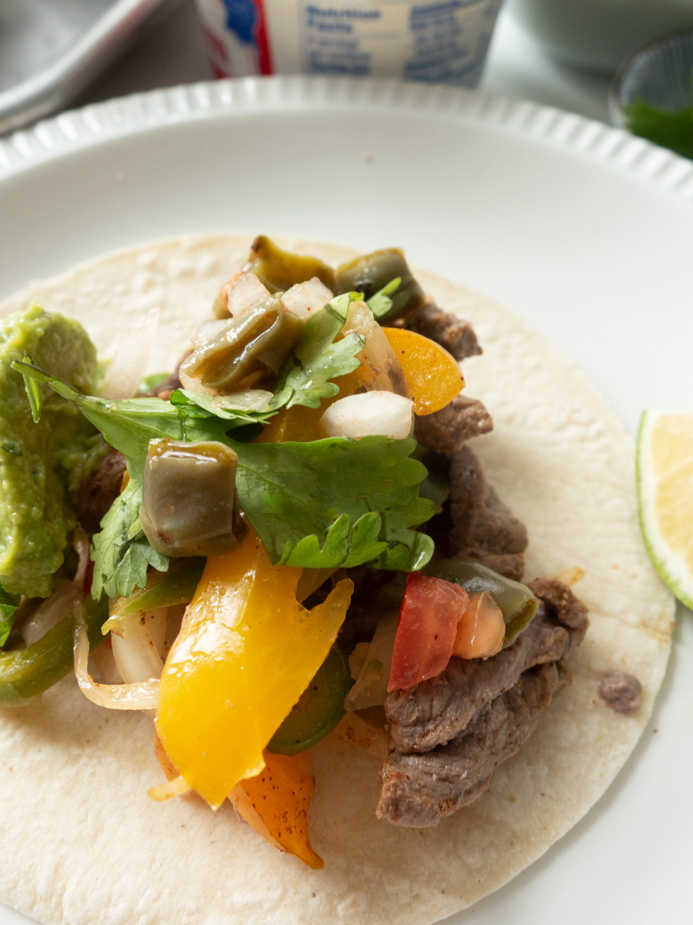 Steak Fajita Foil Packs