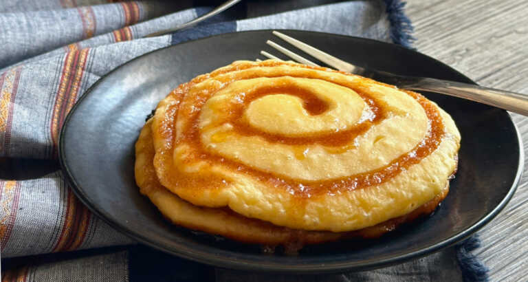 Cinnamon Roll Pancakes