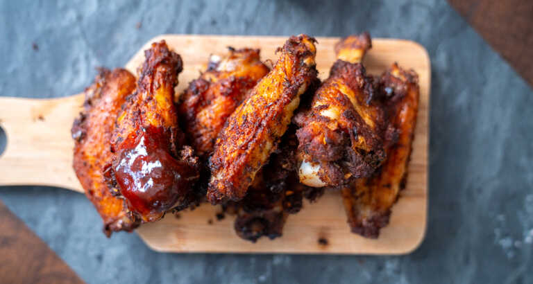 Pumpkin Spiced Chicken Wings