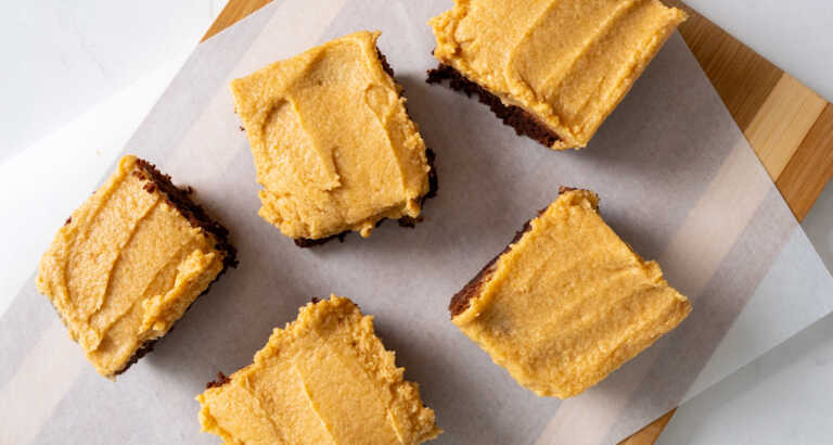 Pumpkin Spice Brownies