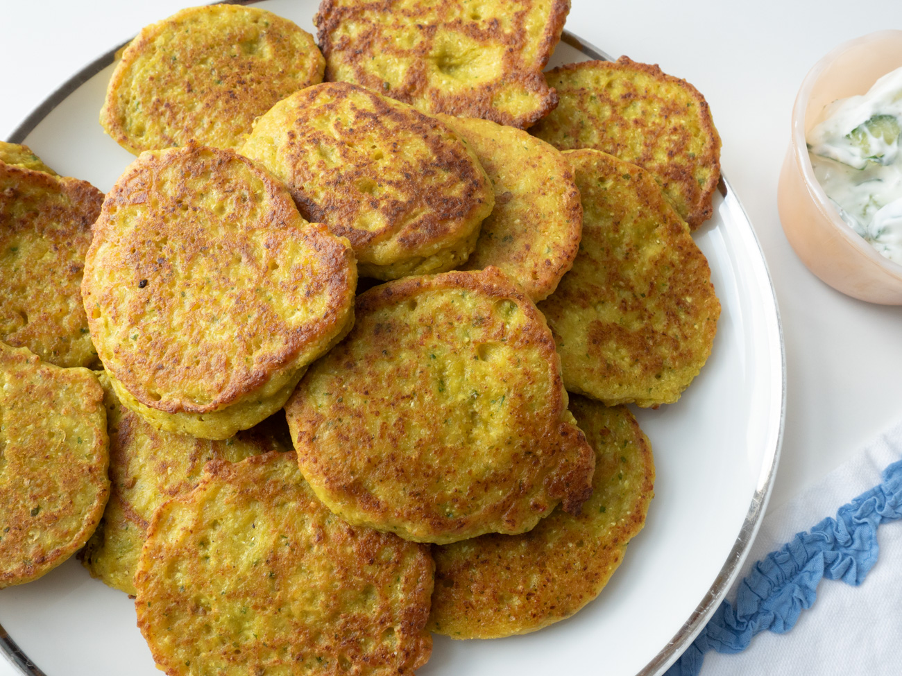 Cauliflower Paneer Fritters
