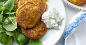 Cauliflower Paneer Fritters