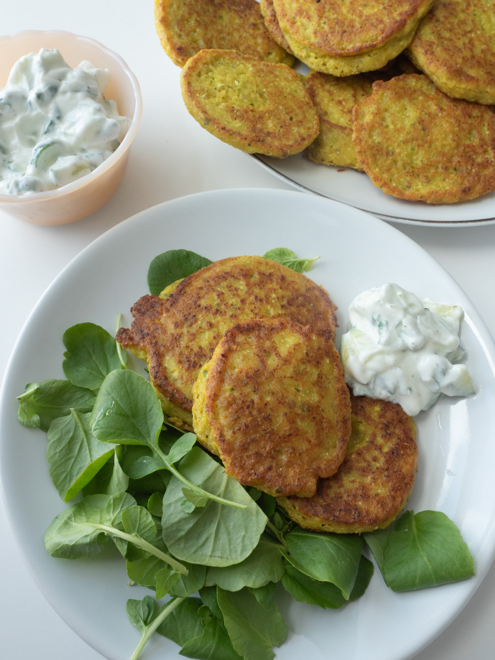 Cauliflower Paneer Fritters
