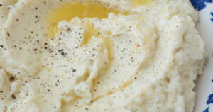 Cacio e Pepe Whipped Cauliflower