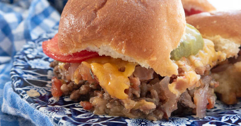 Beef Sliders with Bacon Jam