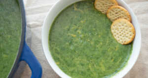 Spinach Cheddar Soup