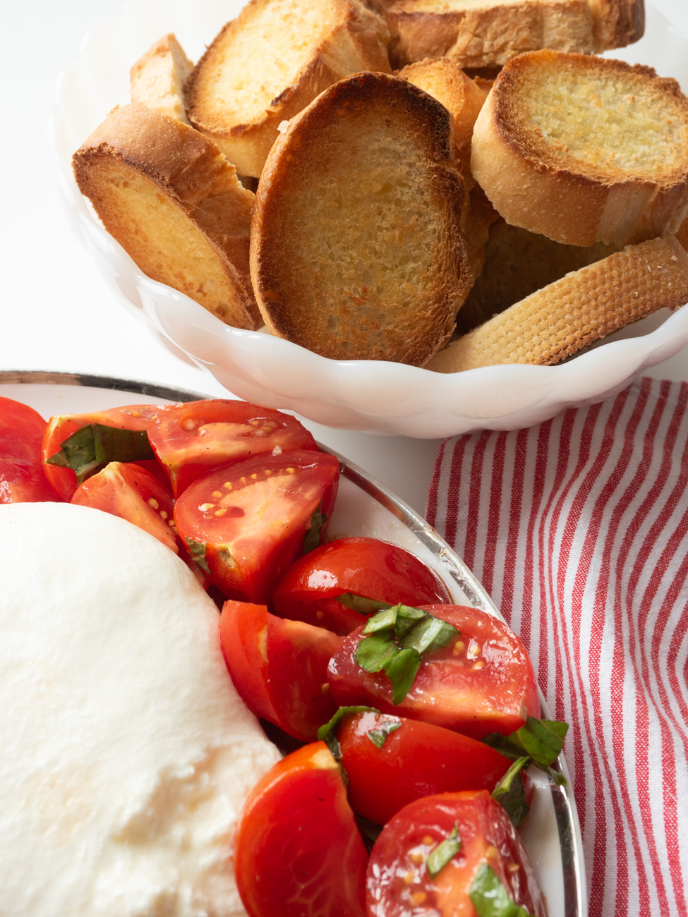 Gooey Burrata Salad 
