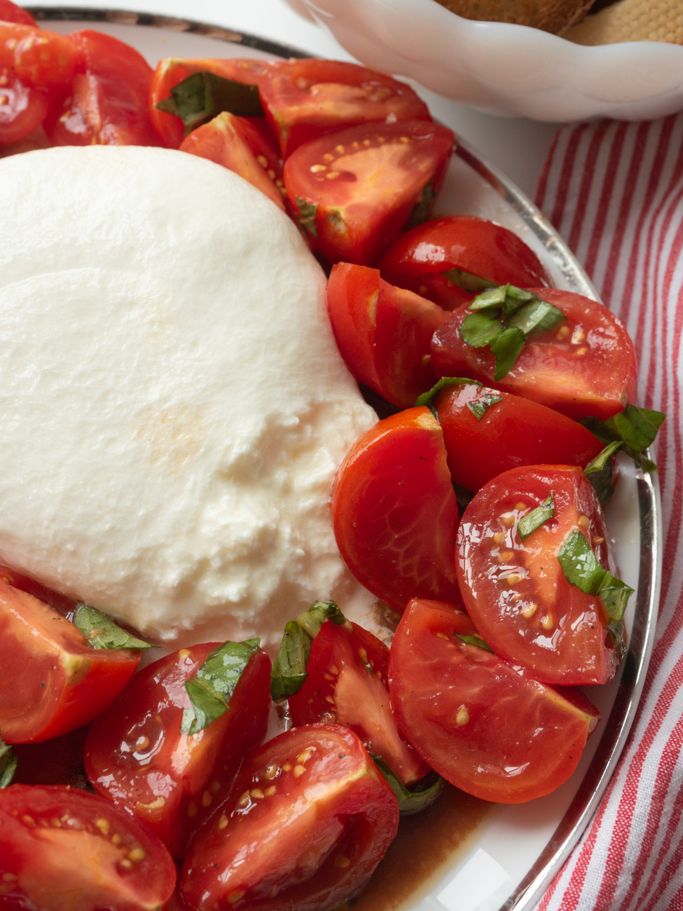 Gooey Burrata Salad