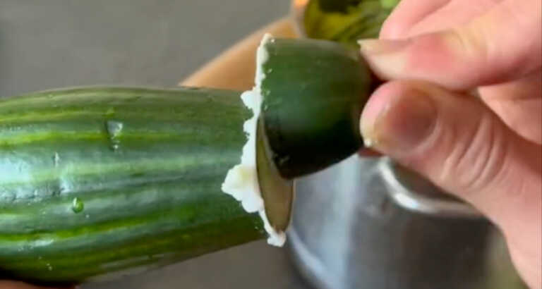 Before You Eat Cucumbers Do This